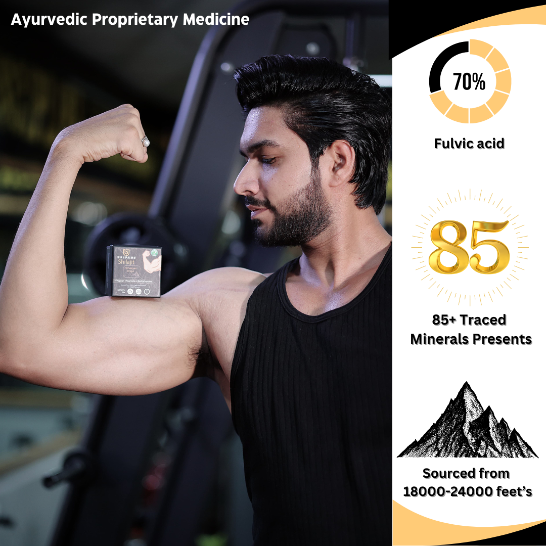 Bripure Ladakhi Pure Himalayan Shilajit/Shilajeet Resin,20g With Shilajit Rock Sample & Real Brass Spoon Free - Improve Vigour, Stamina and Testosterone | Lab Report Contains